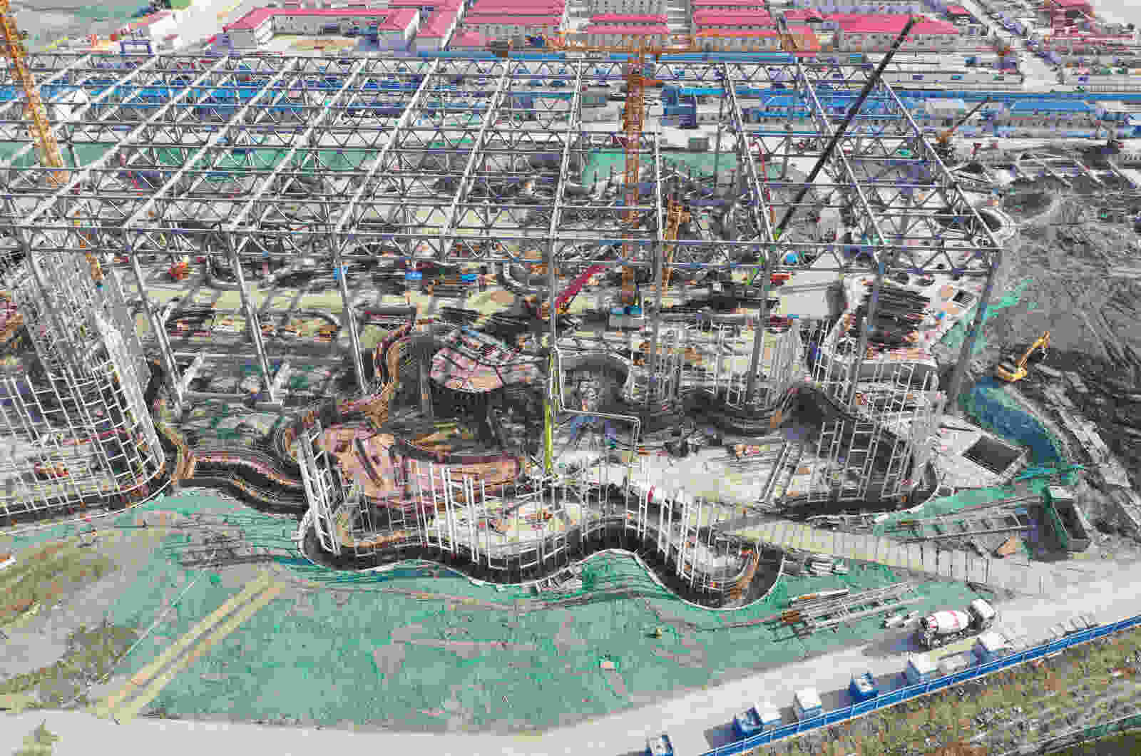420 DMAA Expo Cultural Park Greenhouse Garden construction site 0108