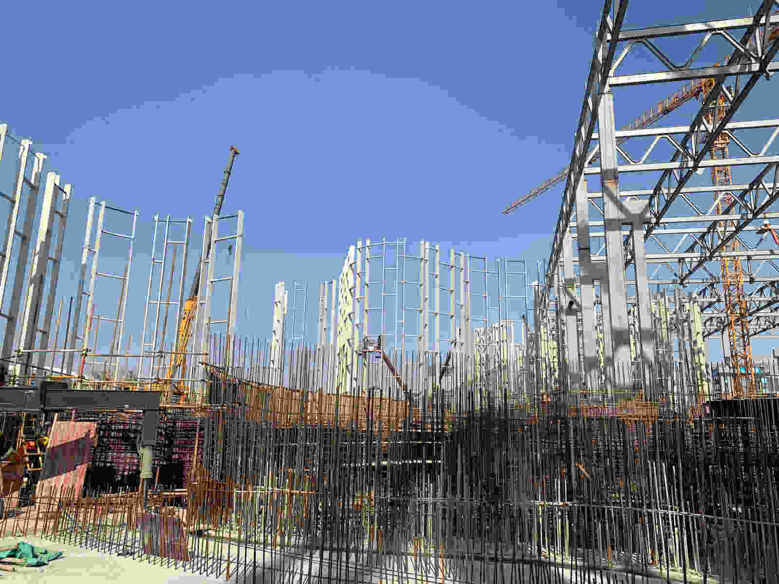 420 DMAA Expo Cultural Park Greenhouse Garden construction site 0311