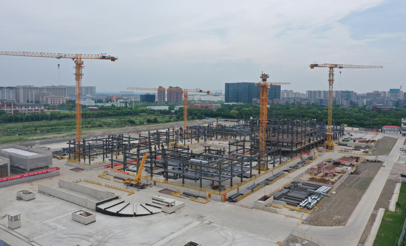 467 dmaa Fengxian Town Hall construction site 0459