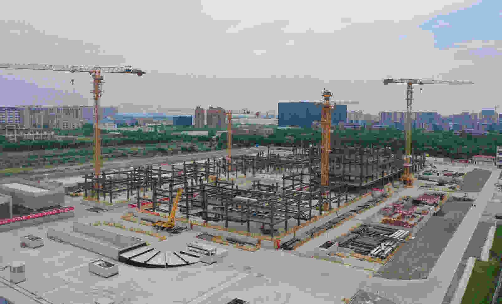 467 dmaa Fengxian Town Hall construction site 0459