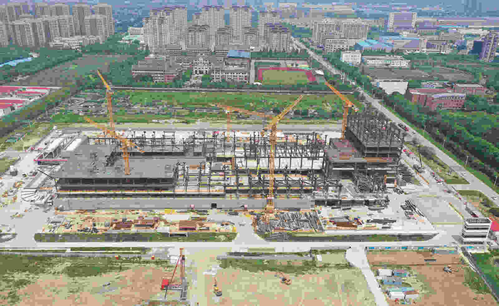 467 dmaa Fengxian Town Hall construction site 09 0733