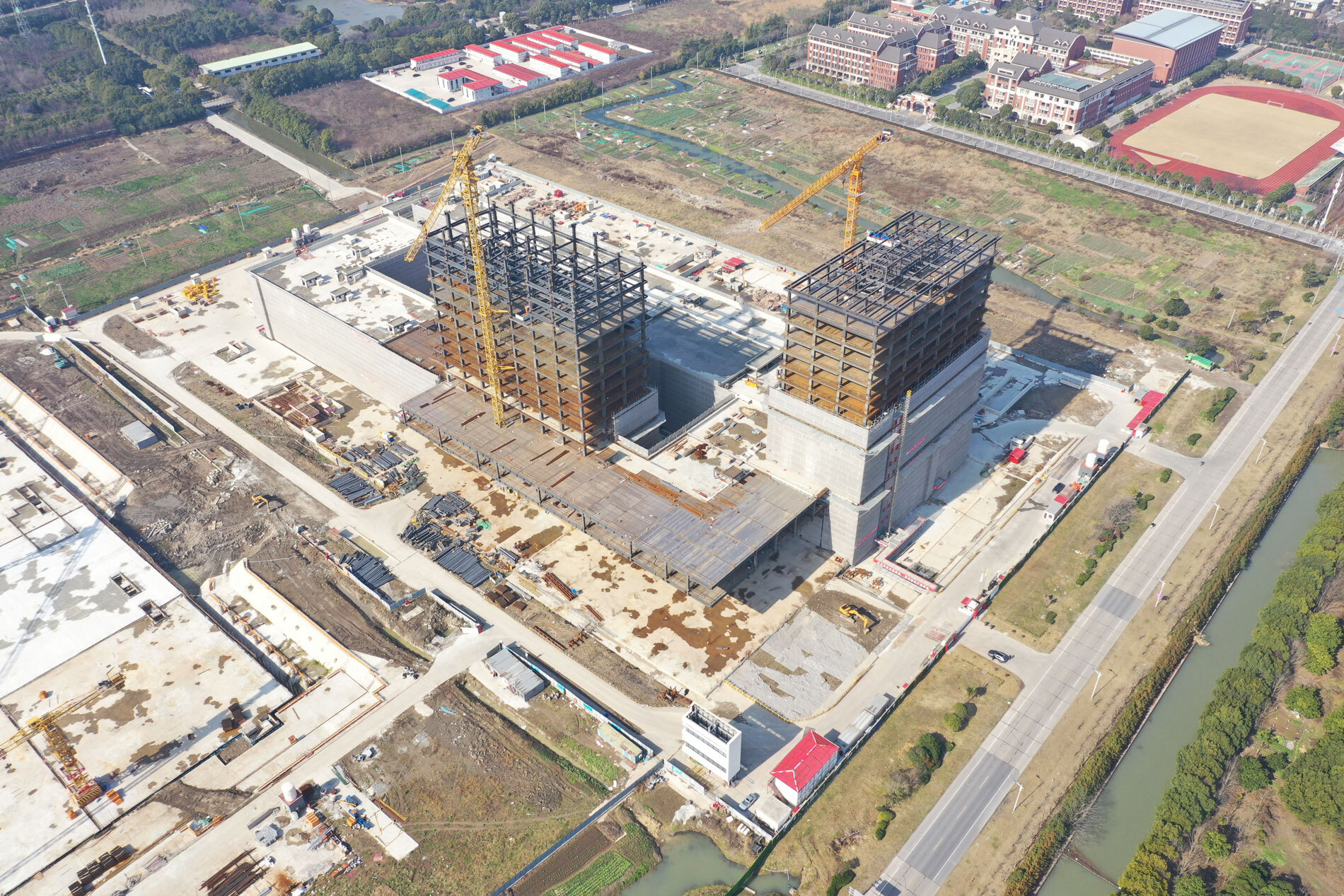 467 dmaa Fengxian Town Hall construction site 23 02 02
