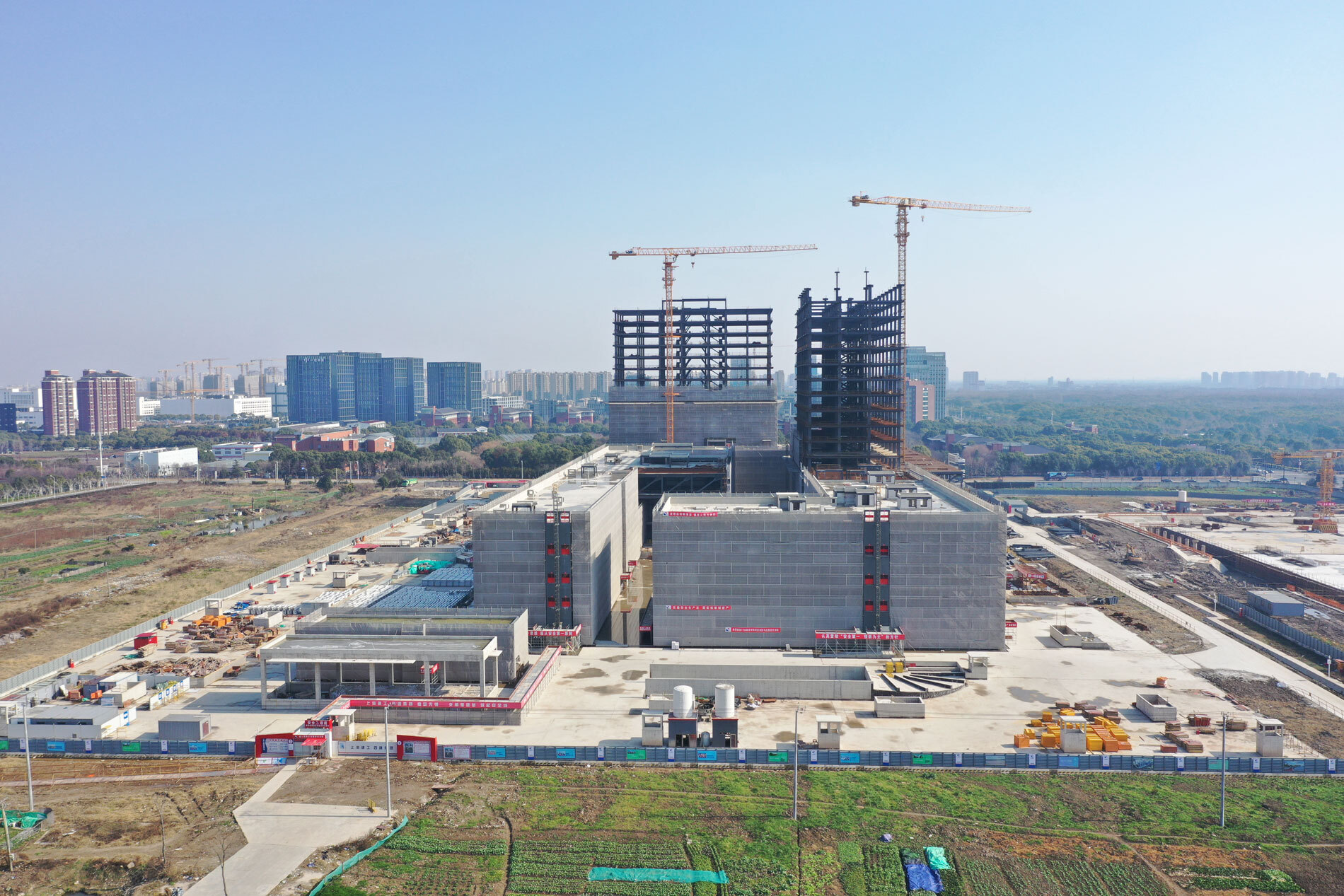 467 dmaa Fengxian Town Hall construction site 23 02 09