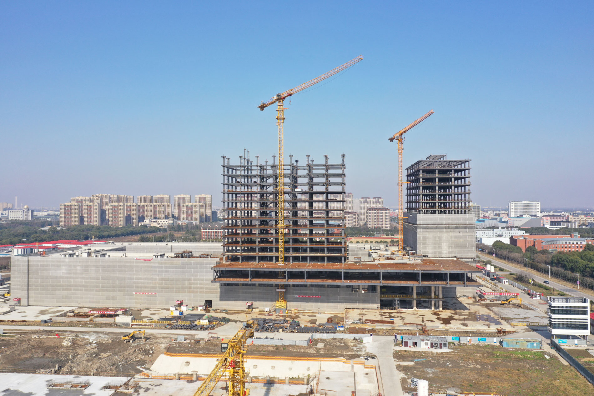 467 dmaa Fengxian Town Hall construction site 23 02 86