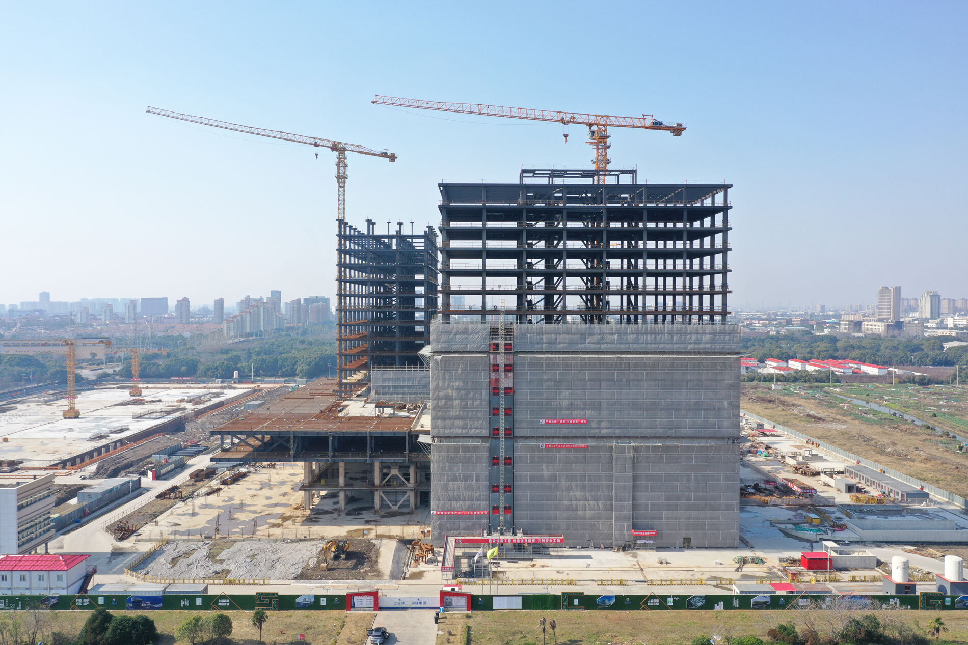 467 dmaa Fengxian Town Hall construction site 23 02 87