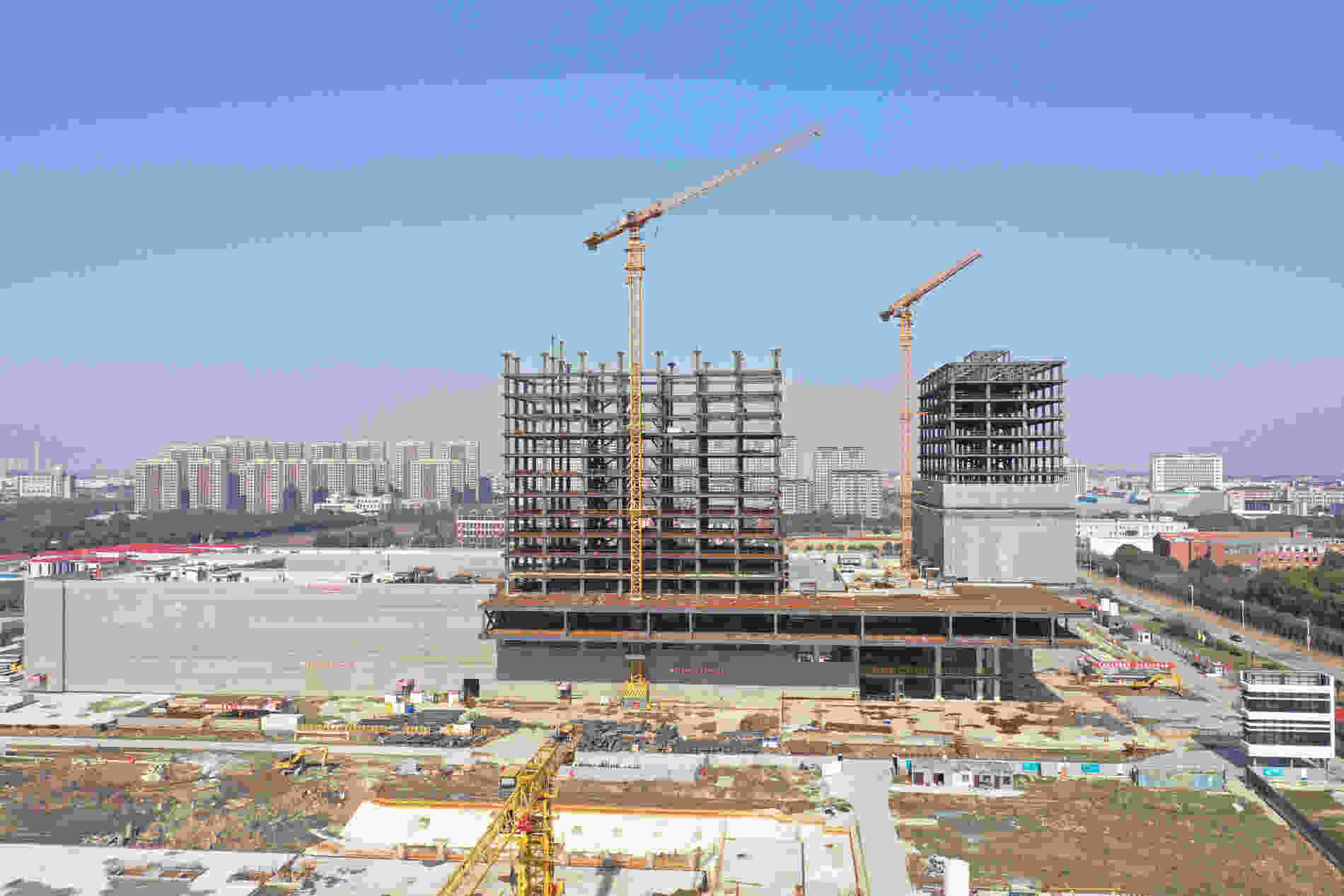 467 dmaa Fengxian Town Hall construction site 23 02 86