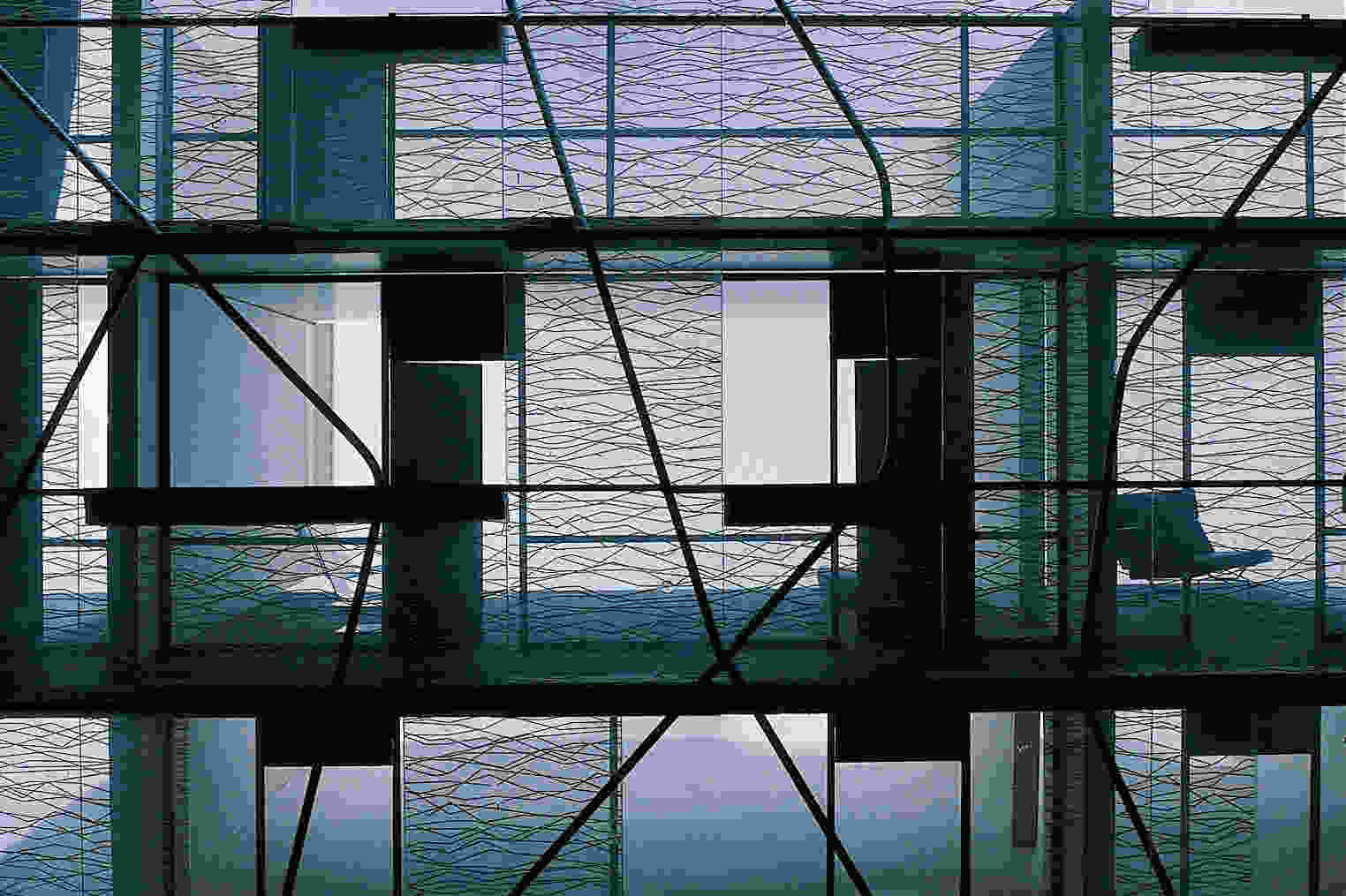 039 High Rise Wienerberg dm model 003 detail facade