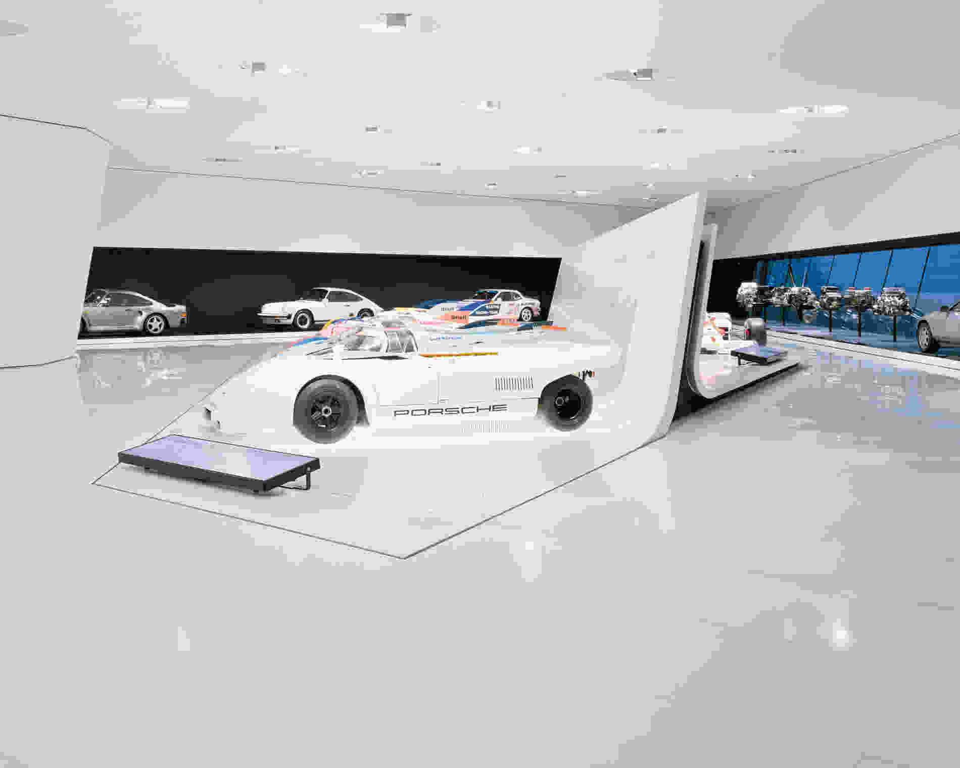 135 Porsche Museum Brigida González 021 interior exhibition