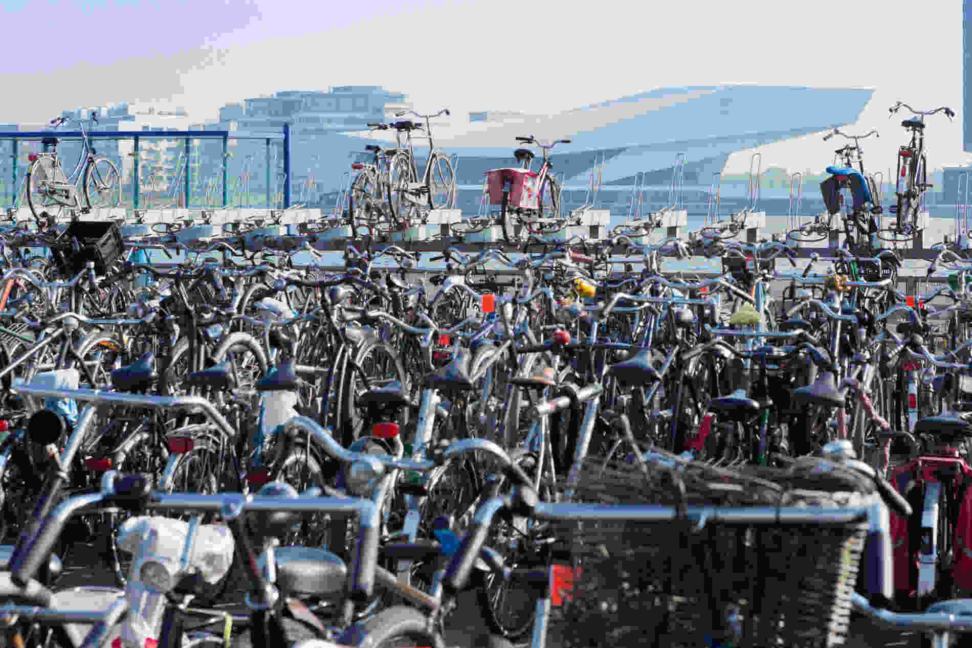 143 eye film institute netherlands iwan baan 053 exterior view bikes