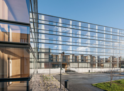 214 Geriatric Centre Donaustadt Herta Hurnaus 022 exterior view