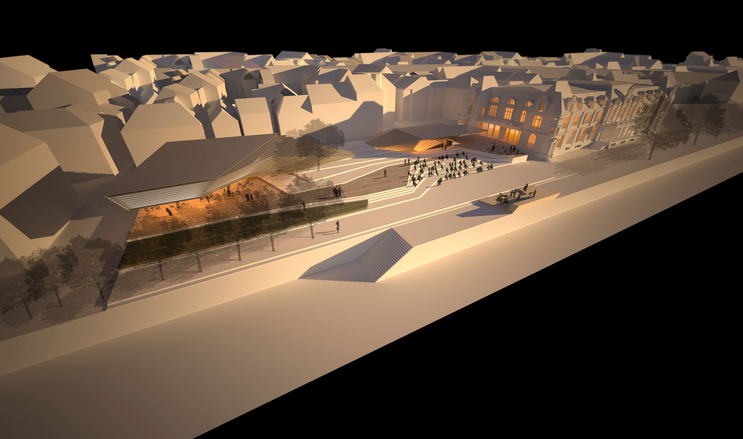 224 dmaa convention center heidelberg vis 001 bird eye bird