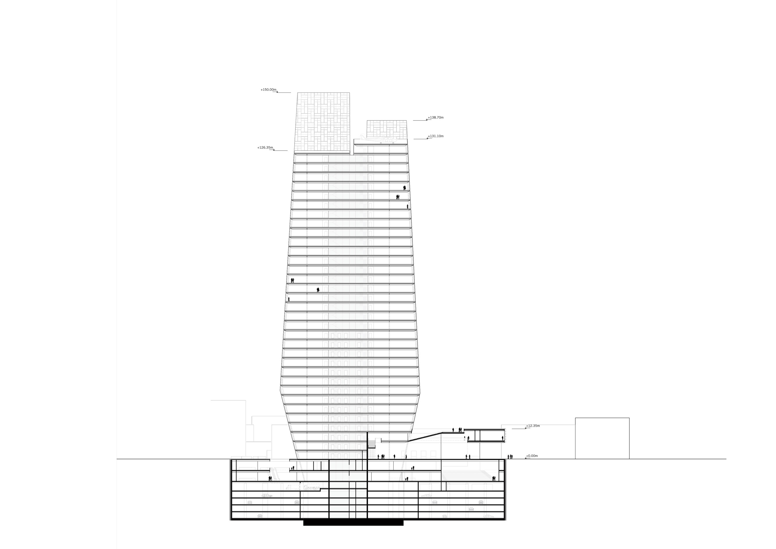 233 dmaa Amorepacific HQ plan section 02