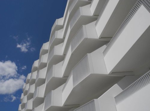 265 Baumkirchen Mitte dm 9205 exterior view balconies