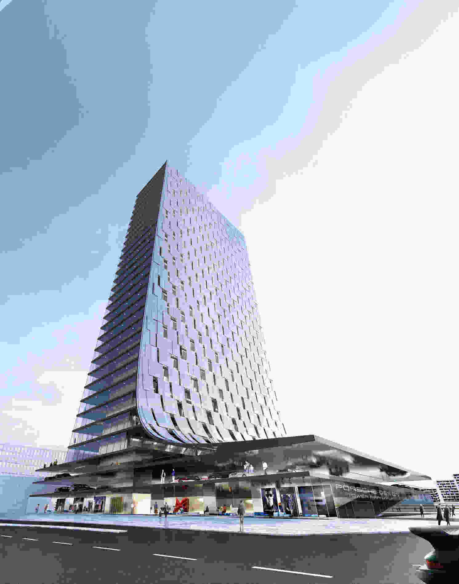 325 Porsche Design Tower dm vis 000 facade