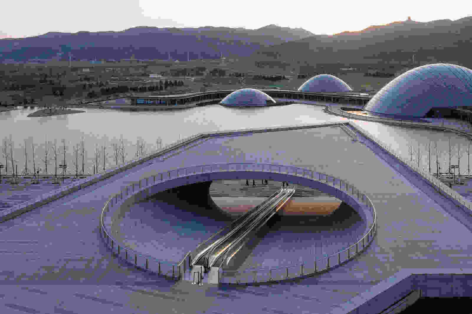 338 dmaa Taiyuan Botanical Garden 01 entrance building 0008 Creat AR