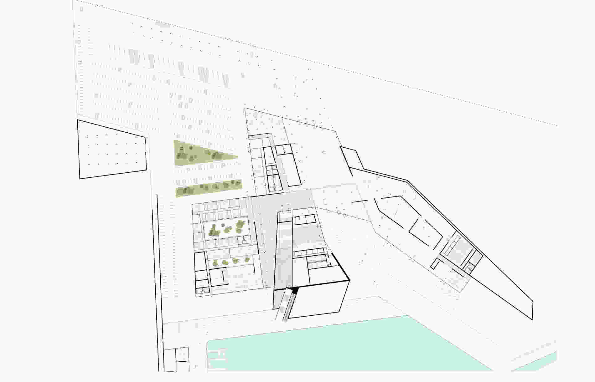 338 dmaa plan 01 entrance building and natural museum ground floor plan