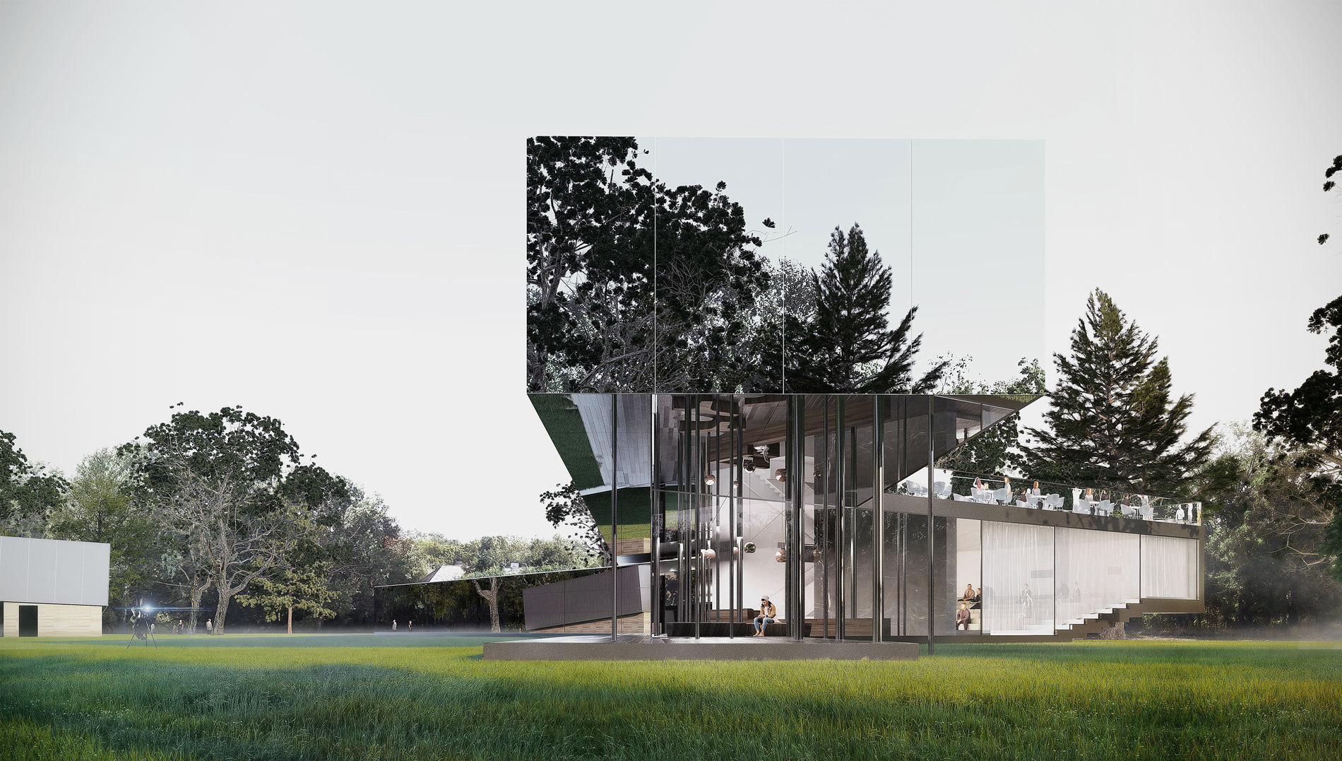 343 Film Preservation Centre exterior dm vis 001