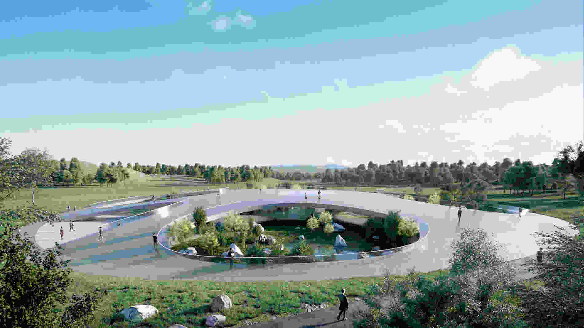 383 Taiyuan Zoo New Areas Panda House dm vis 003 exterior view