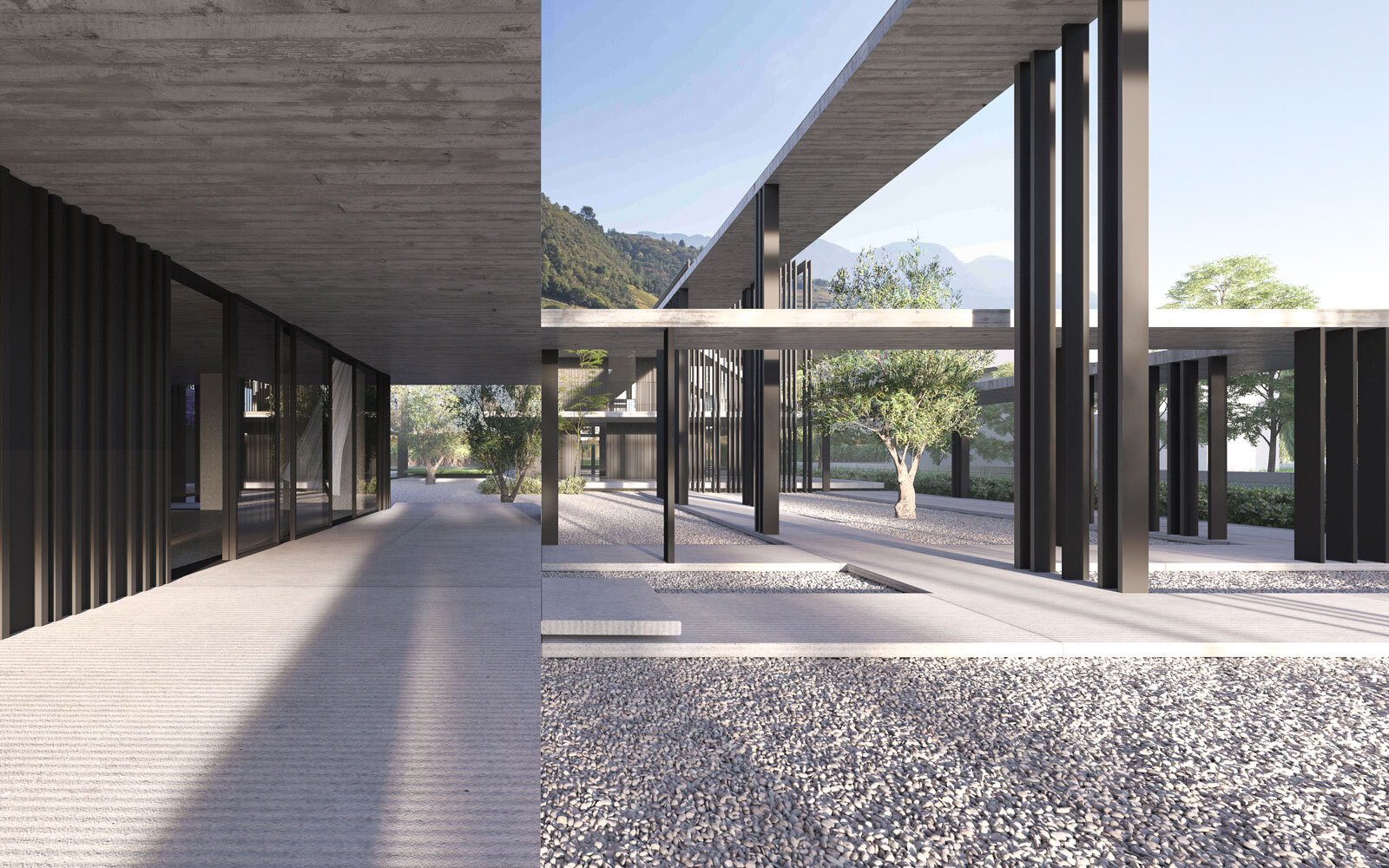 397 ANTONIANUM meran courtyard dm vis 002 concrete