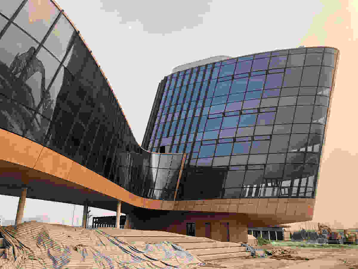 403 Taiyuan Water Sports Center dm construction site 3485