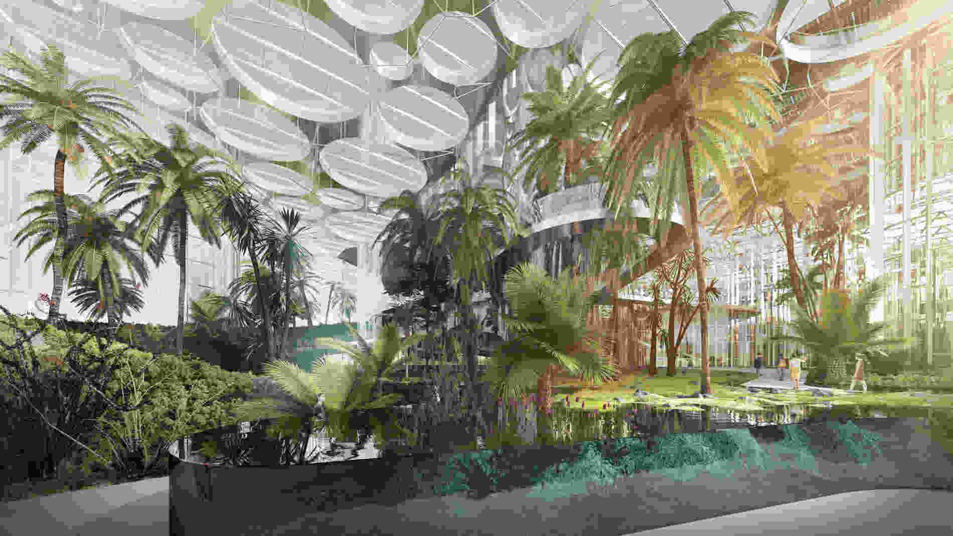 420 Expo Cultural Park Greenhouse Garden SD2 Tropical Pavillion