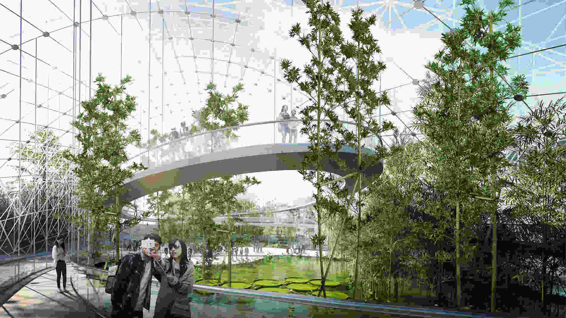 420 DMAA Greenhouse vis 008 The Modern Cloud Mist Forest Exhibition