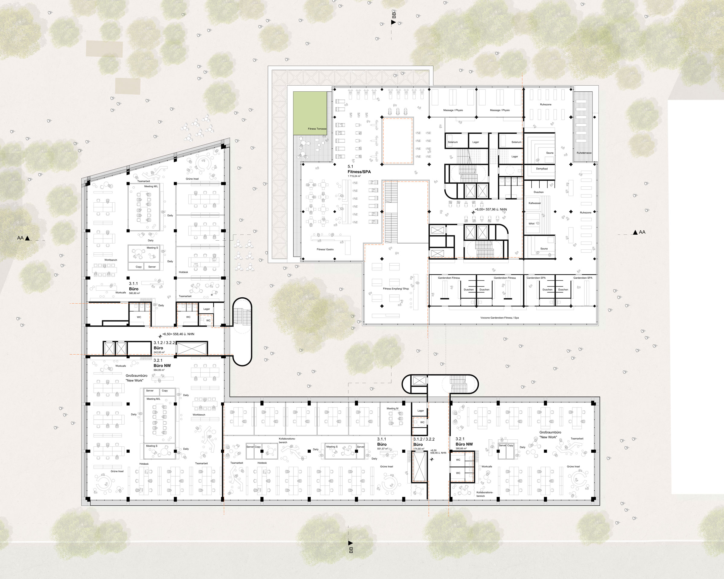 526 dmaa quartier obersendling plan 11 floor plan level 1