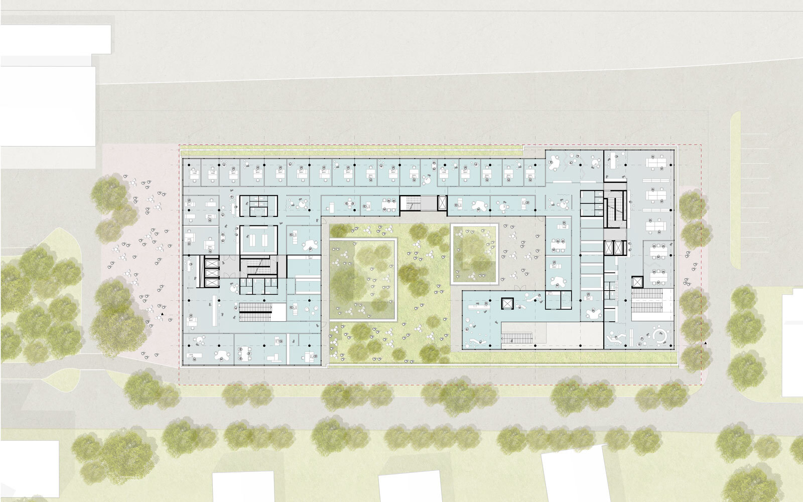 531 DMAA City Link Wörgl plan floor plan level 01