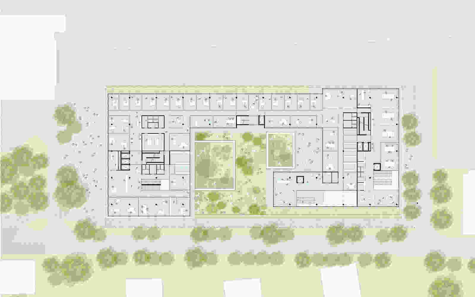 531 DMAA City Link Wörgl plan floor plan level 01