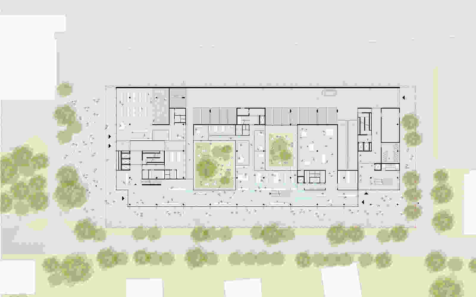 531 DMAA City Link Wörgl plan ground floor plan