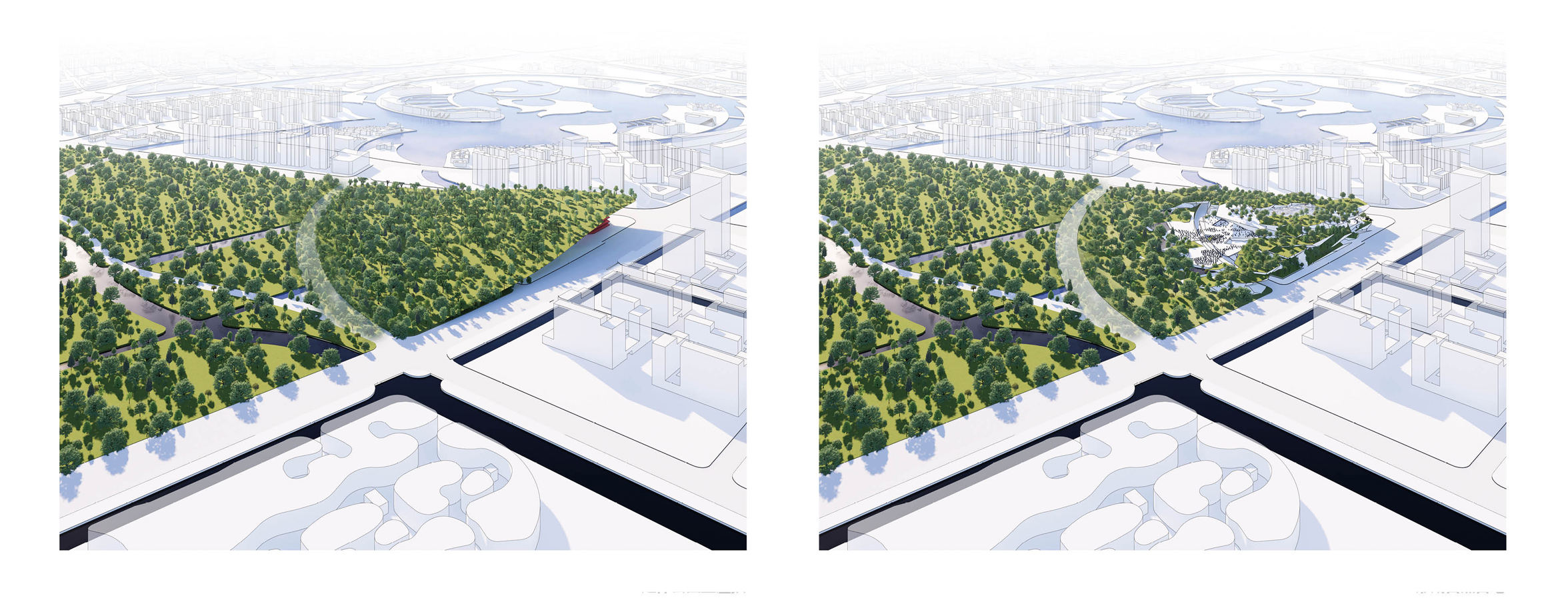 550 dmaa La Scala South Shanghai Sports Center evolution of the form 03